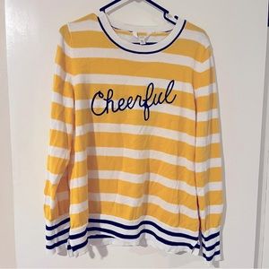 LAST CHANCE Cute embroidered light sweater! 🔅